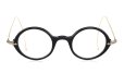Oliver Goldsmith 100th Anniversary 限定復刻メガネ PORTSMOUTH col.Nero 正面