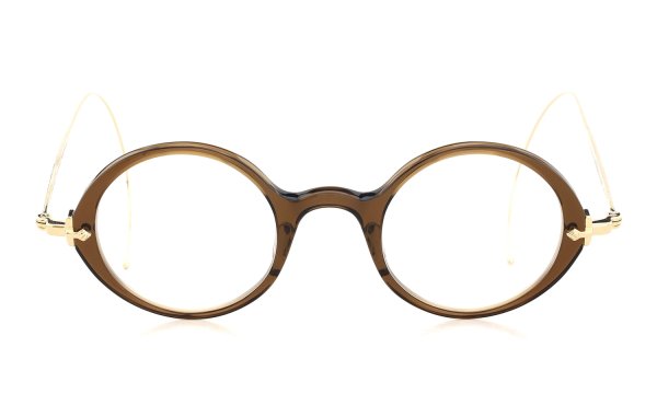 Oliver Goldsmith 100th Anniversary 限定復刻メガネ PORTSMOUTH col.Whiskey 正面