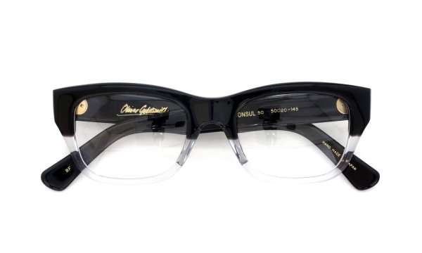 Oliver Goldsmith 限定生産セルロイドメガネ通販 CONSUL-50 BF 折りたたみ正面
