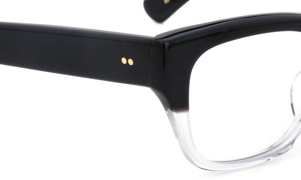 Oliver Goldsmith 限定生産セルロイドメガネ通販 CONSUL-50 BF ヒンジ表側ディテール