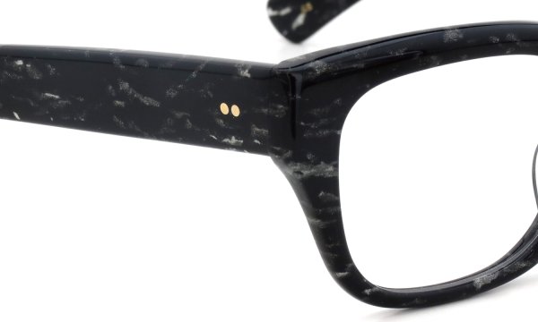 Oliver Goldsmith 限定生産セルロイドメガネ通販 CONSUL-50 GS ヒンジ表側ディテール