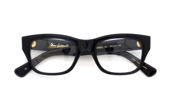 Oliver Goldsmith 限定生産セルロイドメガネ通販 CONSUL-50 NO 折りたたみ正面