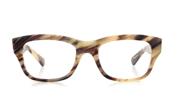 Oliver Goldsmith 定番メガネ CONSUL-s col.Vintage Horn 正面