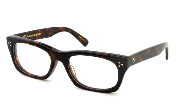 Oliver Goldsmith メガネ VICE CONSUL-g Dark Tortoiseshell 斜め正面