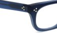 Oliver Goldsmith メガネ通販 VICE CONSUL-g River フロントとテンプルのディテール