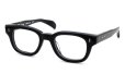 PETER AND MAY 伊達メガネ CHERISH col.BLACK 斜め正面