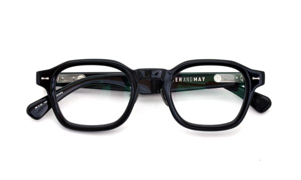 PETER AND MAY ピーターアンドメイ メガネ通販 HERO46 col.BLACK