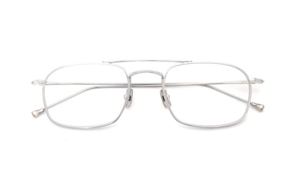 PETER AND MAY ピーターアンドメイ 伊達メガネ通販 MINI MACHINE col.BRUSHED SILVER