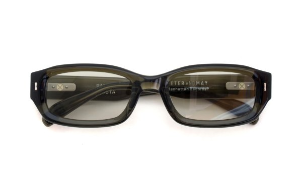 PETER AND MAY × Manhattan Records コラボレーションサングラス S#134 SAGUARO GRAPHITE GREEN