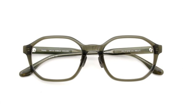 PETER AND MAY ピーターアンドメイ メガネ通販 ISABELLE 金属アームパット col.SAGUARO