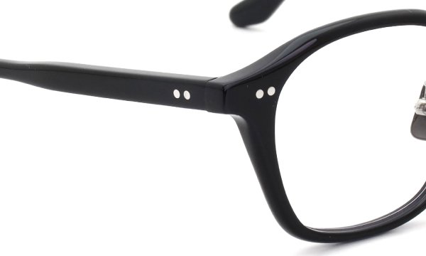 PETER AND MAY ピーターアンドメイ メガネ通販 SKYLET 金属アームパット col.BLACK