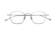 PETER AND MAY ピーターアンドメイ 伊達メガネ通販 THE WAY col.ANTIQUE SILVER