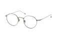 PETER AND MAY 伊達メガネ通販 TT1 RUN RUN ANTIQUES SILVER 斜め正面