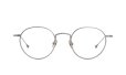 PETER AND MAY 伊達メガネ通販 TT1 RUN RUN ANTIQUES SILVER 正面