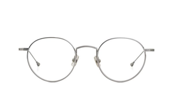 PETER AND MAY 伊達メガネ通販 TT1 RUN RUN ANTIQUES SILVER 正面