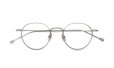 PETER AND MAY 伊達メガネ通販 TT1 RUN RUN ANTIQUES SILVER 折りたたみ正面