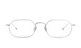PETER AND MAY 伊達メガネ通販 TT11 AKIRA col.BRUSHED SILVER 正面