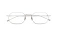 PETER AND MAY 伊達メガネ通販 TT11 AKIRA col.BRUSHED SILVER 折りたたみ正面