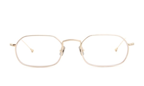 PETER AND MAY 伊達メガネ通販 TT11 AKIRA col.GOLD 正面