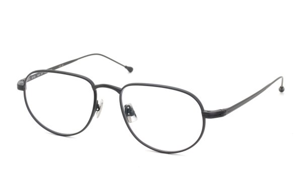 PETER AND MAY 伊達メガネ TT20 SAVANT col.MBK 斜め正面