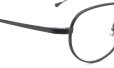 PETER AND MAY 伊達メガネ TT20 SAVANT col.MBK ヒンジ表側ディテール
