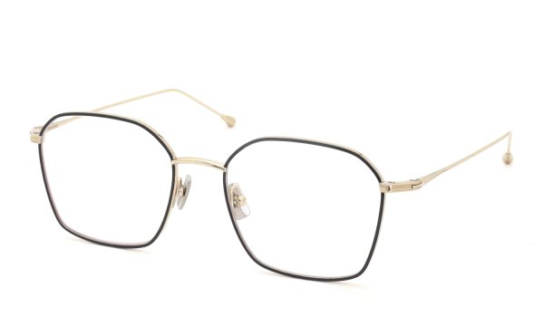 PETER AND MAY ピーターアンドメイ 伊達メガネ通販 TT6 MONDAY col.BLACK&GOLD