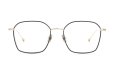 PETER AND MAY ピーターアンドメイ 伊達メガネ通販 TT6 MONDAY col.BLACK&GOLD