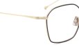 PETER AND MAY ピーターアンドメイ 伊達メガネ通販 TT6 MONDAY col.BLACK&GOLD