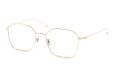 PETER AND MAY 伊達メガネ通販 TT6 MONDAY col.GOLD 斜め正面