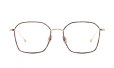 PETER AND MAY ピーターアンドメイ 伊達メガネ通販 TT6 MONDAY col.TORTOISE&GOLD 正面