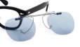 MOSCOT LEMTOSH専用 クリップオン低偏光サングラス ライトブルー2レンズ