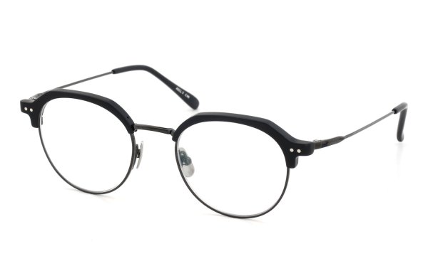 YELLOWS PLUS メガネ通販 ABEL II C1M matt black/光沢gun