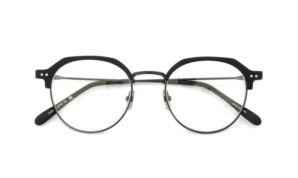 YELLOWS PLUS メガネ通販 ABEL II C1M matt black/光沢gun