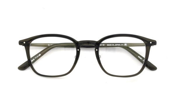 YELLOWS PLUS メガネ通販 BRUNO C529 harrods green/Light gray 折りたたみ正面