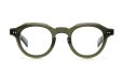 YELLOWS PLUS メガネ通販 DERICK C529 harrods green 正面