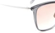 YELLOWS PLUS イエローズプラス サングラス通販 ERICA C538 frosty gray ヒンジ表側ディテール