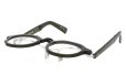 YELLOWS PLUS 跳ね上げ単式メガネ JAKE C529 harrods green/silver