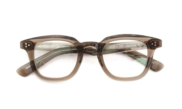 YELLOWS PLUS メガネ NEWTON C534 burnt umber