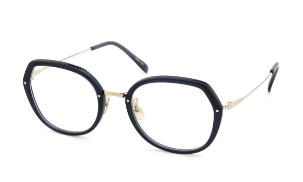 YELLOWS PLUS イエローズプラス メガネ通販 TERESA C557 mid night blue/gold