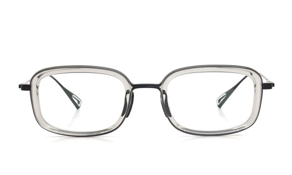 YUICHI TOYAMA メガネ通販 U-182 V.Lou col.03 Susu /Clear gray 正面