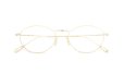 YUICHI TOYAMA メガネ通販 U-183 Ivy col.01 White gold 折りたたみ正面