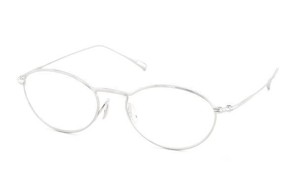 YUICHI TOYAMA メガネ通販 U-183 Ivy col.02 Silver 斜め正面