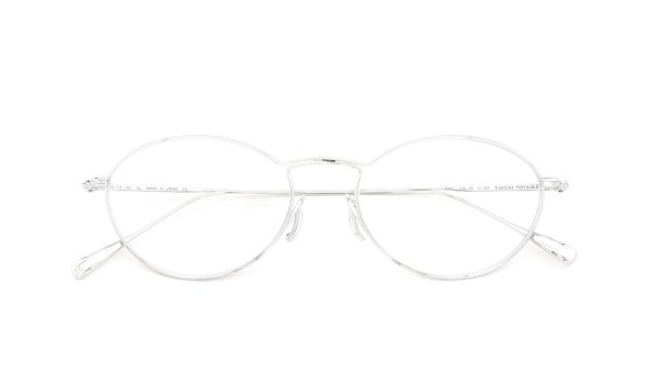 YUICHI TOYAMA メガネ通販 U-183 Ivy col.02 Silver 折りたたみ正面
