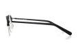 YUICHI TOYAMA メガネ通販 U-184 DUD col.02 Black /Silver 側面