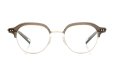 YUICHI TOYAMA メガネ通販 U-184 DUD col.03 Clear brown /Omomuki 正面