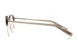 YUICHI TOYAMA メガネ通販 U-184 DUD col.03 Clear brown /Omomuki 側面
