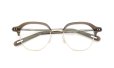 YUICHI TOYAMA メガネ通販 U-184 DUD col.03 Clear brown /Omomuki 折りたたみ正面