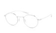 YUICHI TOYAMA メガネ通販 U-186 Lemer col.02 Silver 斜め正面