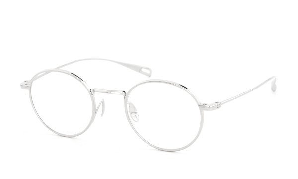 YUICHI TOYAMA メガネ通販 U-186 Lemer col.02 Silver 斜め正面