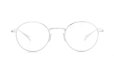 YUICHI TOYAMA メガネ通販 U-186 Lemer col.02 Silver 正面